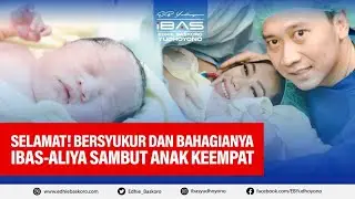 Selamat! Bersyukur dan Bahagianya Ibas-Aliya Sambut Anak Keempat