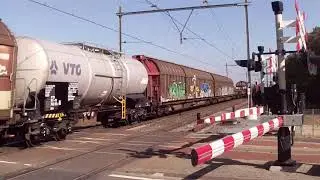 Nice Mixed Freight Train with DB Cargo Vectron Class193 and Class189