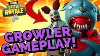The New GROWLER SKIN Gameplay In Fortnite Battle Royale