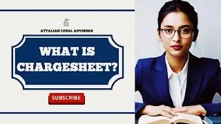 Demystifying the Legal Process: What is a Chargesheet? #attalianlegaladvisors #chargesheet #law