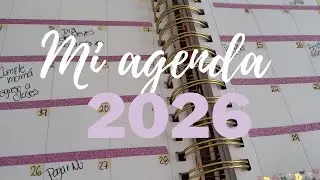 Agenda 2026 🌟/Mi decoración y planeación del año 🙏🏻/ #agenda #stationarycollection #viral #trend 