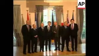 GERMANY: G7 FINANCE MINISTERS ARRIVE FOR TALKS