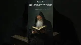 Sacred Protection: Psalm 91 in Gregorian Chant #shorts #music #gregorianchant #christianmusic