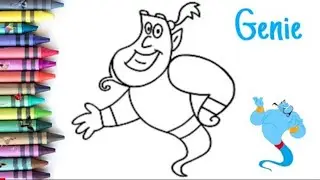 How to draw Genie Easy Genie Drawing forKids | Drawings for Kids #drawgenieforkids #drawgenie