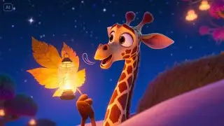 Gilly Giraffe&rsquo;s Leafy Lullaby 🌿 Gentle Sleep Song | Animated Nursery Rhyme for Toddlers