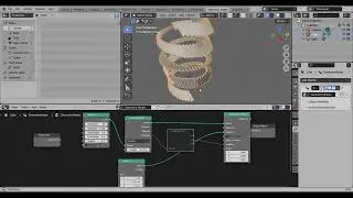 Easily create Spiral Staircase with Geometry Nodes in Blender 3.5