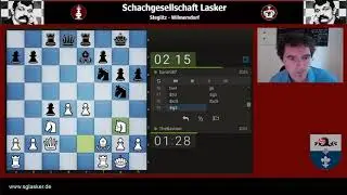 LiChess Blitz Damengambit Karlsbader - SG Lasker