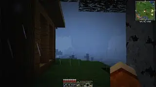 THROWING BLOCKS | Minecraft Tornado Survival S5E27 - (Localized Weather Mod)