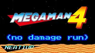Mega Man 4 (NES) - No Damage Run