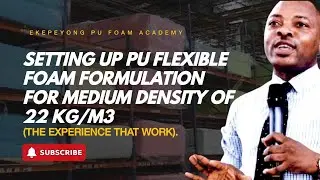 LESSON 19: HOW TO SET UP FORMULATION OF MEDIUM 22 DENSITY WITH FILLER OF 20%.