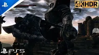 Dark Souls - Iron Golem Boss Fight - PS5 Gameplay [4K]