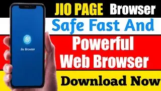 JioPage - Safe Fast And Powerful Web Browser | By Tech Yalgaar