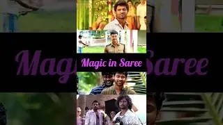 My Happiness When I See You in a Saree | Pure Love Moment#shorts#sareelove