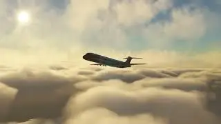PSA135 KSAN-KSFO [FULL FLIGHT] MD-82 Leonardo FlyTheMaddogX MSFS2020