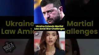 Ukraine Extends Martial Law Amid War Challenges #ukraine