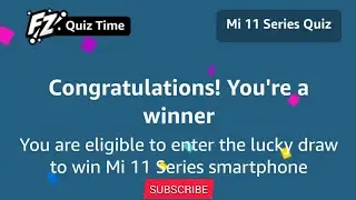 Amazon Mi11 Ultra Quiz Answers Today 24 April 21 || Win Mi 11 Ultra