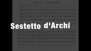 Thomas Oboe Lee: Sestetto d'Archi ... Souvenir di Roma (2025) - full score
