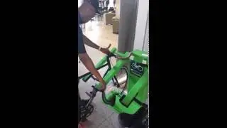 Using the Electronic Bike Rack