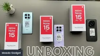 UNBOXING Redmi Note 15 SERIES || Indonesia 