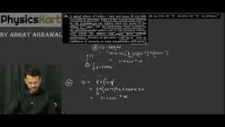 Q30 Exercise chapter 14 Some mechanical properties of matter H C verma vol 1