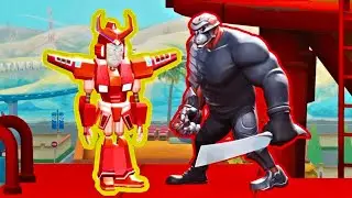 MultiVersus - Uber Jason and Mech Suit Rick Unique Interactions HD