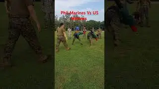 friendly fight Phil Marines VS US Marines