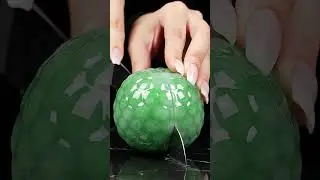 Sharp & Smooth Crystal Cutting ASMR 🔪✨ | Tingles Guaranteed