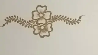 A very beautiful mehandi flower Alhamdulillah simple 🪷🌻🌾💛🧡💜💖💝😊😍