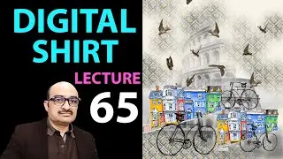 Digital Brand Shirt Lecture 65 #digitaldesigning #textiledesigning #adobephotoshop #designglobe