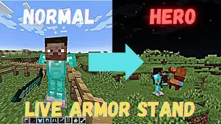 How to make a living armor stand | Minecraft tutorial | Chapter 2 = Friend (Java Edition)