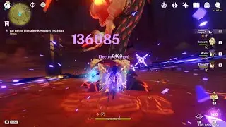 Highest Damage of Raiden Shogun for a f2p player