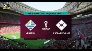 FIFA-23 - Uruguay vs S Korea Qatar World Cup 2022 - [4K@60FPS PC Gameplay]