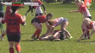 Coleg Sir Gar v Coleg Gwent - Merched Bl.11-13 Cyn-derfynol Cwpan - 7 bob ochr Urdd WRU