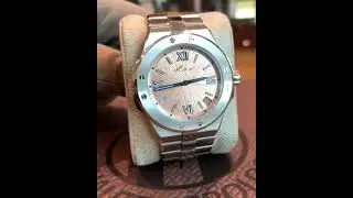 Chopard Alpine Eagle Large Stainless Steel Salmon 41mm-Bahrain Limited Edition Preowned 2021