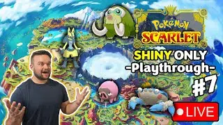 Shiny ONLY Playthrough #7 - Water Gym, Poison Star and...FINALLY Catching Shiny Riolu!!