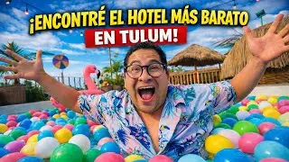 El hotel m&aacute;s barato en Tulum con rooftop y alberca de pelotas 😱🔥 | &iquest;vale la pena?