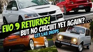 Evo 9 Returns! But Still No Circuit&hellip;| GT7 1.43 February Update Trailer | Renault 4 | Audi TT-S