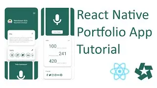 Portfolio App - React Native UI - Speed Code
