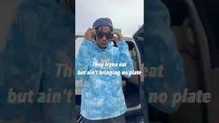 They tryna eat but ain’t bringing  no plate 🍽️