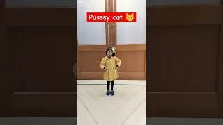 Pusssy cat rhyme with action #englishrhymes #lkglearning #primarylearning #olf #rockingsaniya