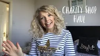 Charity shop haul | Thrift shop Haul | an amazing teapot and size 14 try on