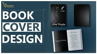 How to design a Book Cover in Adobe Photoshop | PRINT READY #ebook