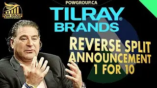 Tilray Brands проводит обратное дробление акций в соотношении 1 к 10 на фоне падения акций TLRY н...