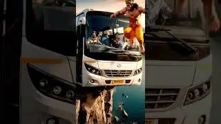 hanuman ji saved the bus driver and passengers. #cover #song #hanumanji