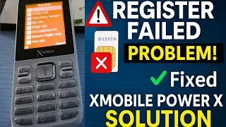 X Mobile Power X imei change code || X Mobile Register failed Salution 100% Working Trick 2025!