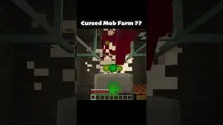 Minecraft Cursed Mob Farm ??