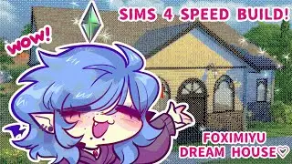 Sims 4 dream house speed build! Amateur builder | Chill tunes :)