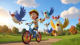Fun Bike Ride & Sing-Along Rhymes for Kids 🚲🎶 and more mixed rhymes!