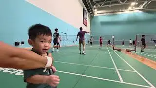 Double Games OCBC ARENA #badminton #sportsingapore 