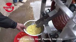 Wet Type Soy Bean Peeling Machine